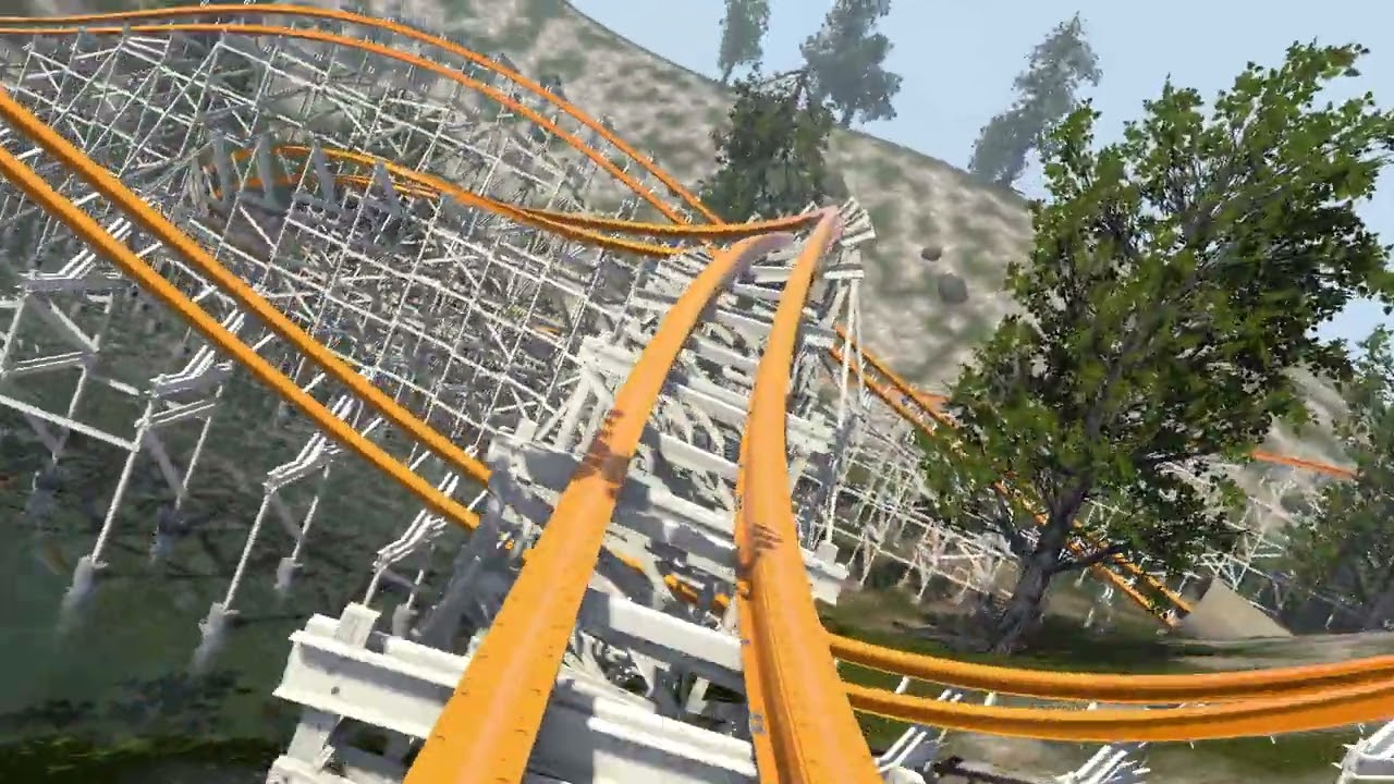 Nolimits Rollercoaster 2 - Kitsune - RMC Family Thrill Hybrid Coaster