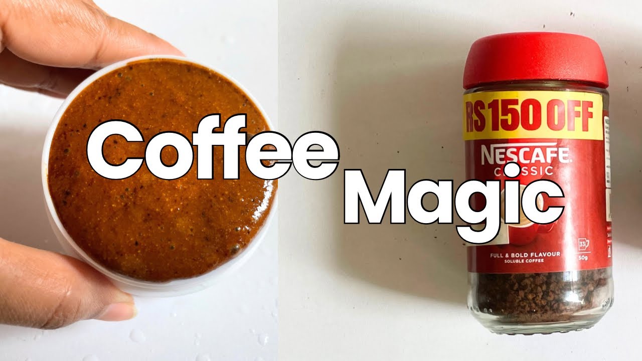 Dark Skin to Glow in 20 Minutes 😱 ☕✨