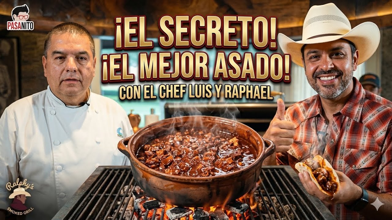 El Mejor Asado de Puerco estilo santiago -  Luis Carlos Cavazos y Raphael Martinéz