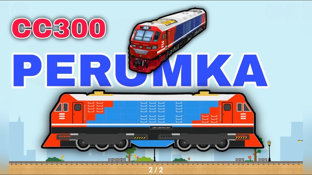 Membuat CC300 Livery PERUMKA - Labo Brick Train