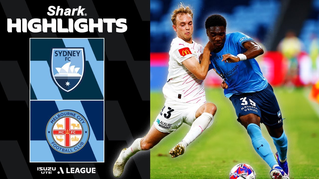Sydney FC v Melbourne City | SHARK HIGHLIGHTS | Isuzu UTE A-League 2025-26 | Round 21