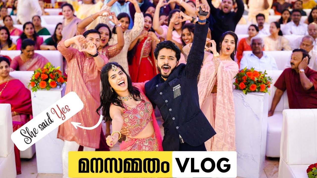 Manasammatham vlog - She said Yes!!!