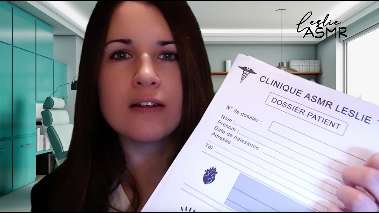 ASMR I Docteur Frissons I Je te fais ton Check-up annuel 😴