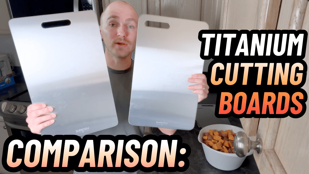 GoodArtificer vs Sufkodu Titanium Cutting Board Sets | Comparison & Review | Which Brand Is Better?