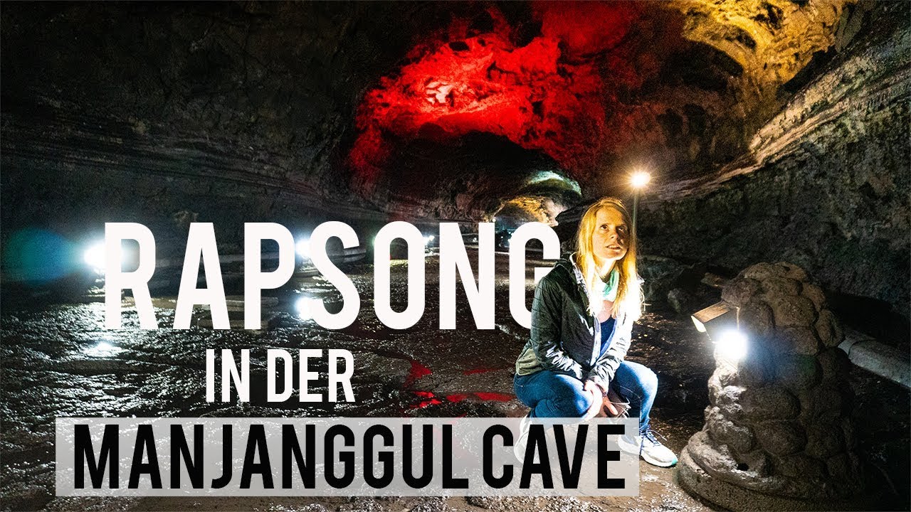 Manjanggul Cave Jeju Island - Wie gefällt dir unser erster eigener Rap Song ?