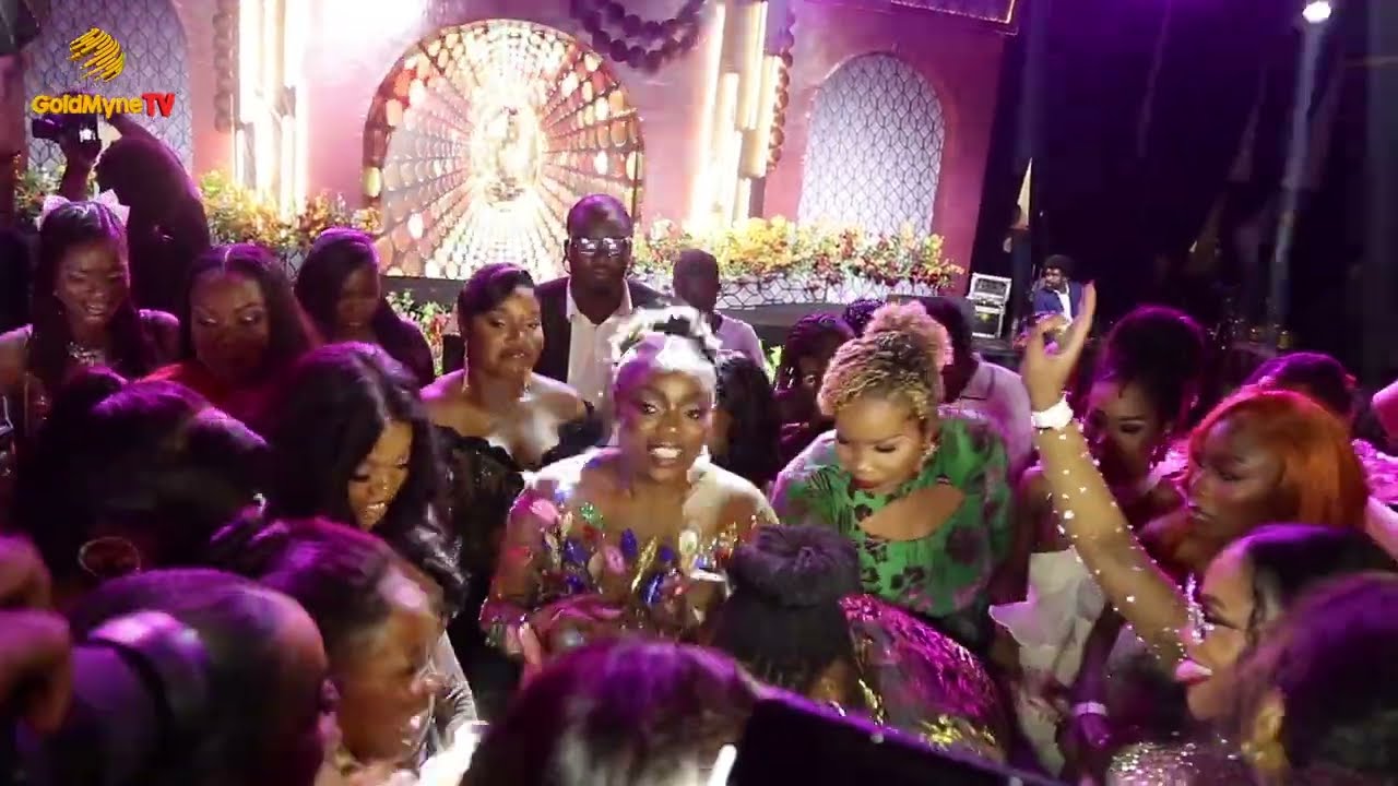 FUNKE AKINDELE, KIEKIE, HILDA BACI, OMOWUNI DADA, TURN UP FOR BISOLA AIYEOLA'S 40TH BIRTHDAY SOIREE
