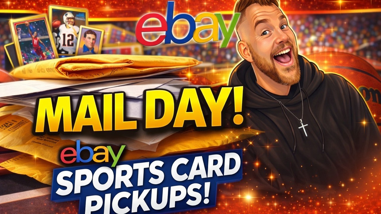 INSANE eBay Mail Day Sports Card Haul!! What Did I Buy?! 🔥