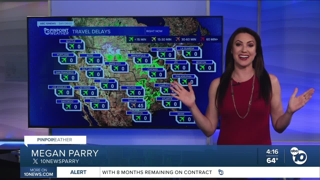 ABC 10News Pinpoint Weather with Meteorologist Megan Parry