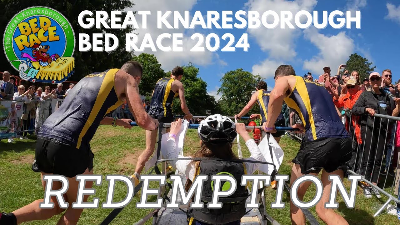 The Great Knaresborough Bed Race 2024 - Runners Eye View