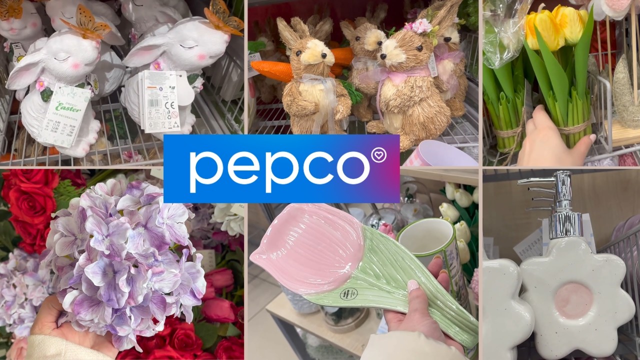 Nowości w Pepco/Urocze kr&oacute;liczki/Podstawka pod łyżkę tulipan🌷Hortensje jak żywe🌸