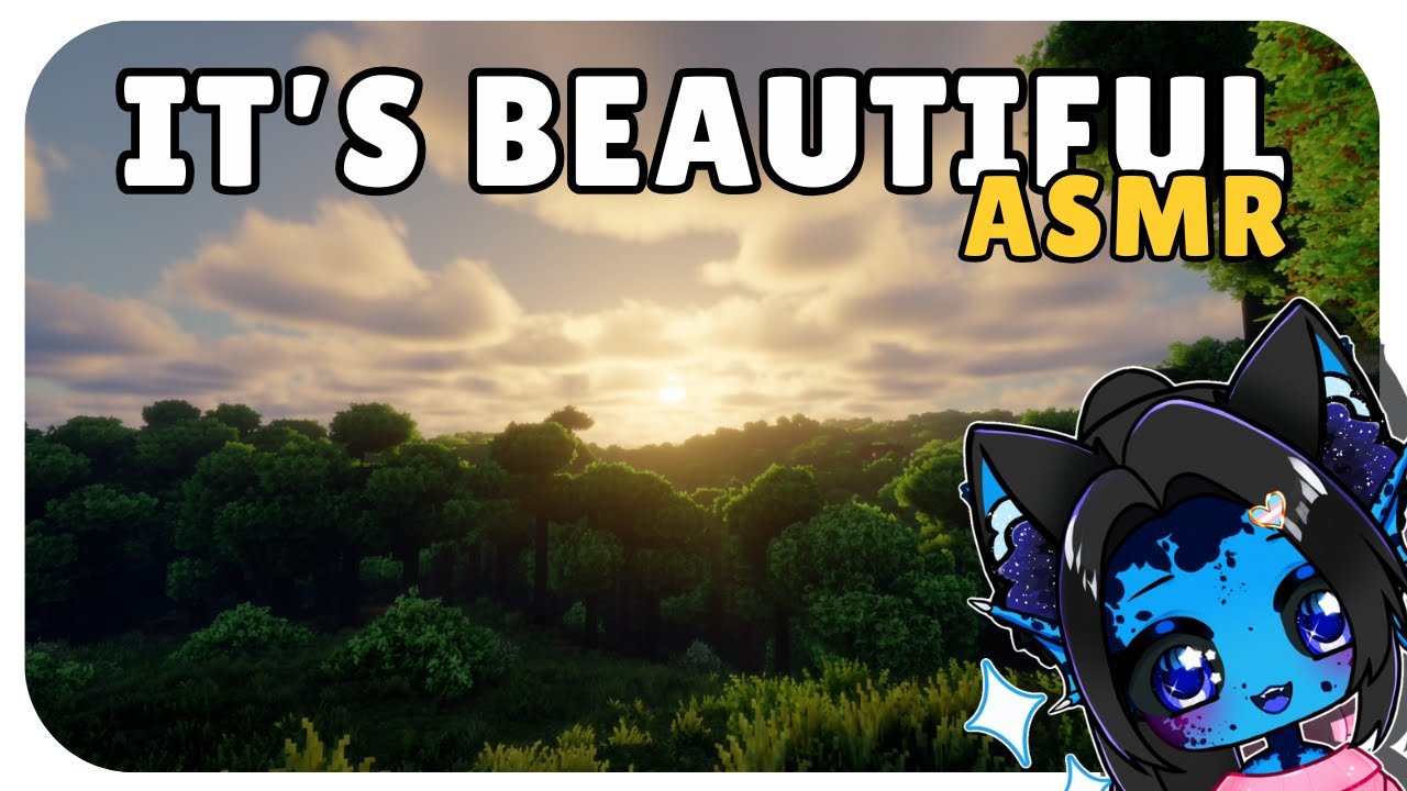 [ ASMR ] Lightly modded Minecraft with soothing voice to relax your mind ✨