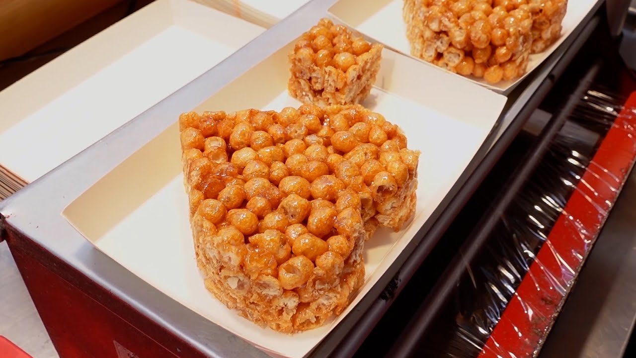 무방부재! 무설탕! 한 달 내내 말랑말랑한 강정 ｜통인시장 도깨비한과강정 ｜Korean street food｜#강정 #씨앗강정 #통인시장 #옛날간식 #도깨비한과강정