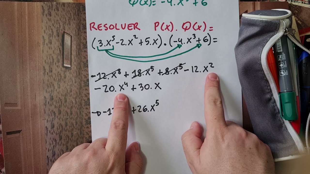 Polinomios: Multiplicación, División (Teorema de Ruffini) y Teorema del Resto.