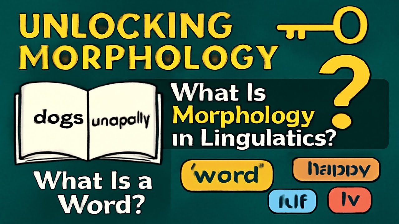 Unlocking Morphology: What Is Morphology in Linguistics? | What Is a Word & Morpheme?