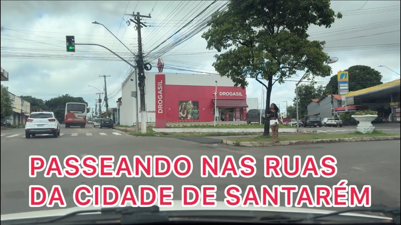 Passeando nas ruas da cidade de Santarém!