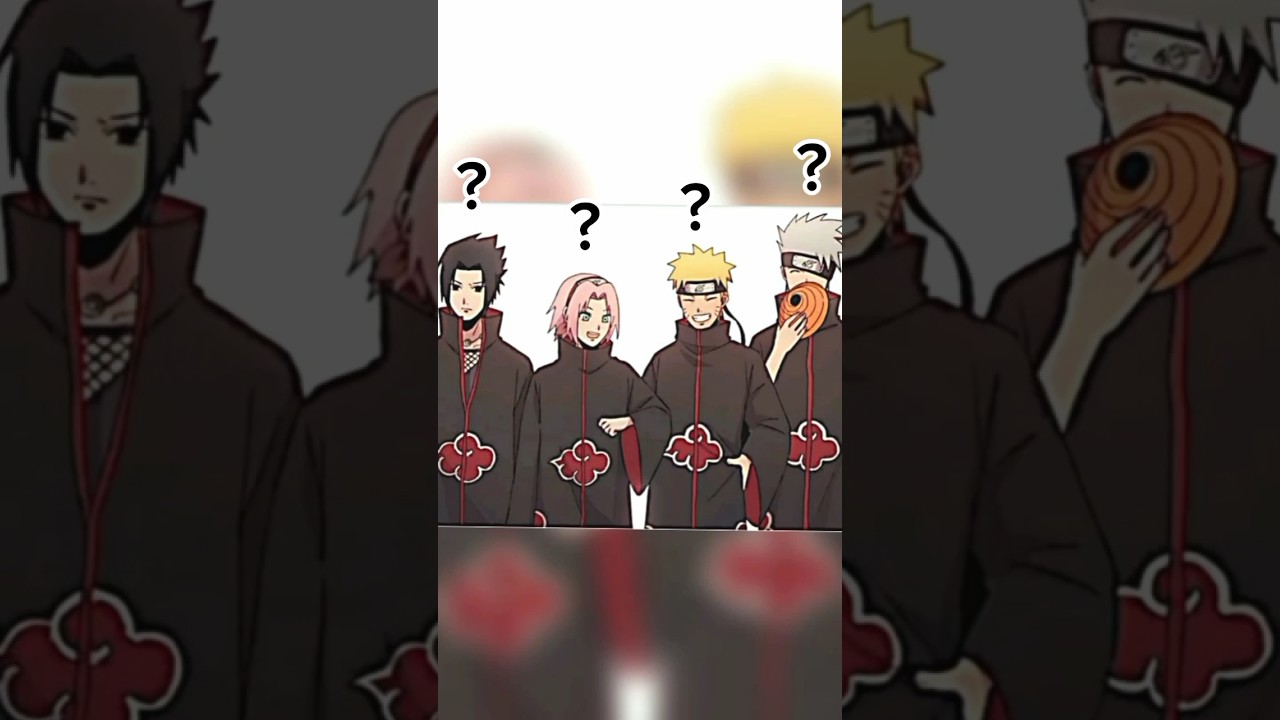 Poor Sasori 🤣. Team 7 Akatsuki version #naruto #narusakuedit #capcut
