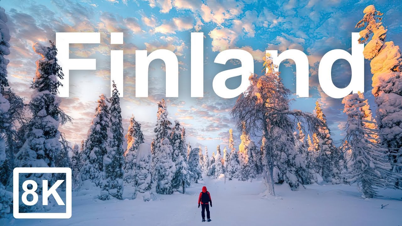 Finland - World Happiest Country in 8K ULTRA HD HDR [ 120 FPS ]