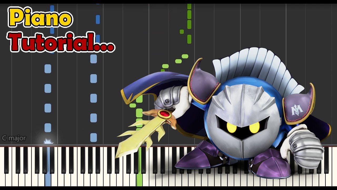 [Piano Tutorial] Super Smash Bros. Brawl - Meta Knight's Revenge
