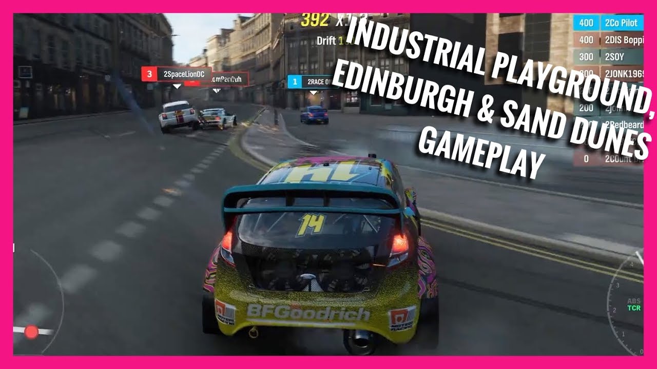 Forza Horizon 4 |&nbsp;Industrial Playground, Edinburgh & Sand Dunes Gameplay