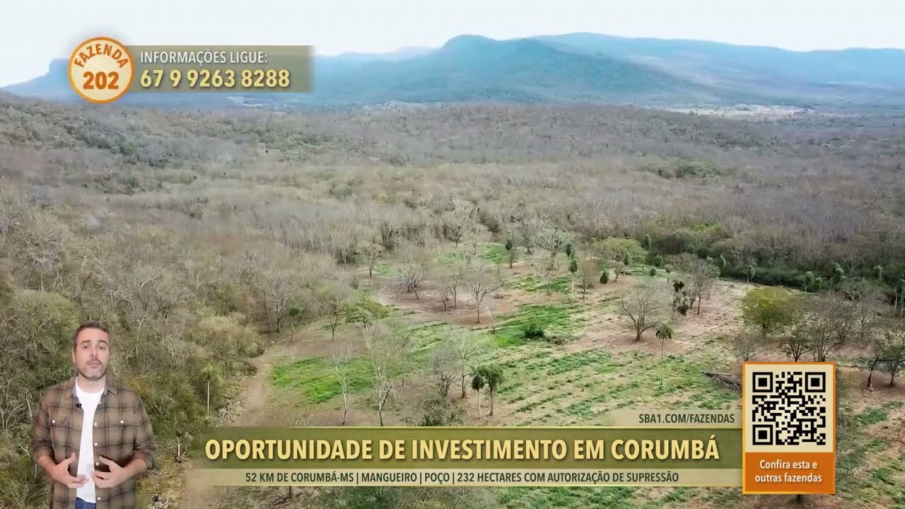 Terralmo 31: Fazenda à venda em Corumbá/MS