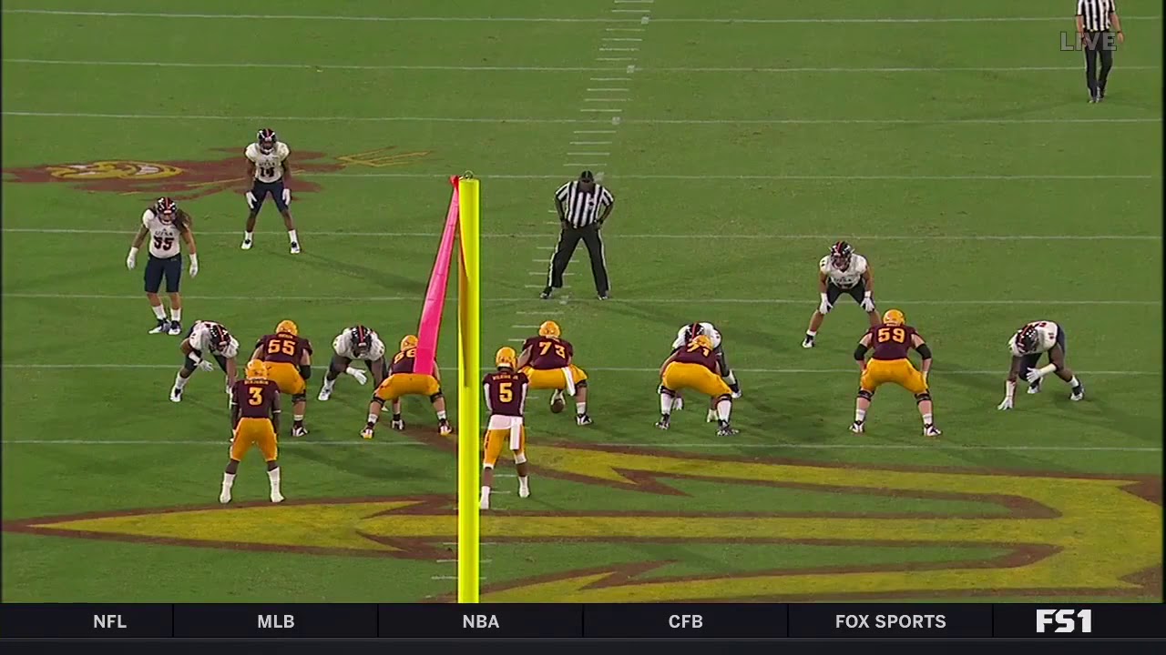 Eno Benjamin (ASU RB #3) vs UTSA 2018
