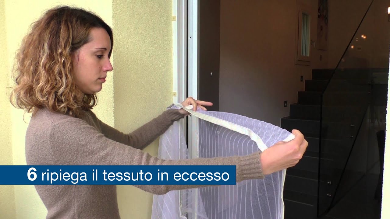 Zanzariera magnetica per portafinestra