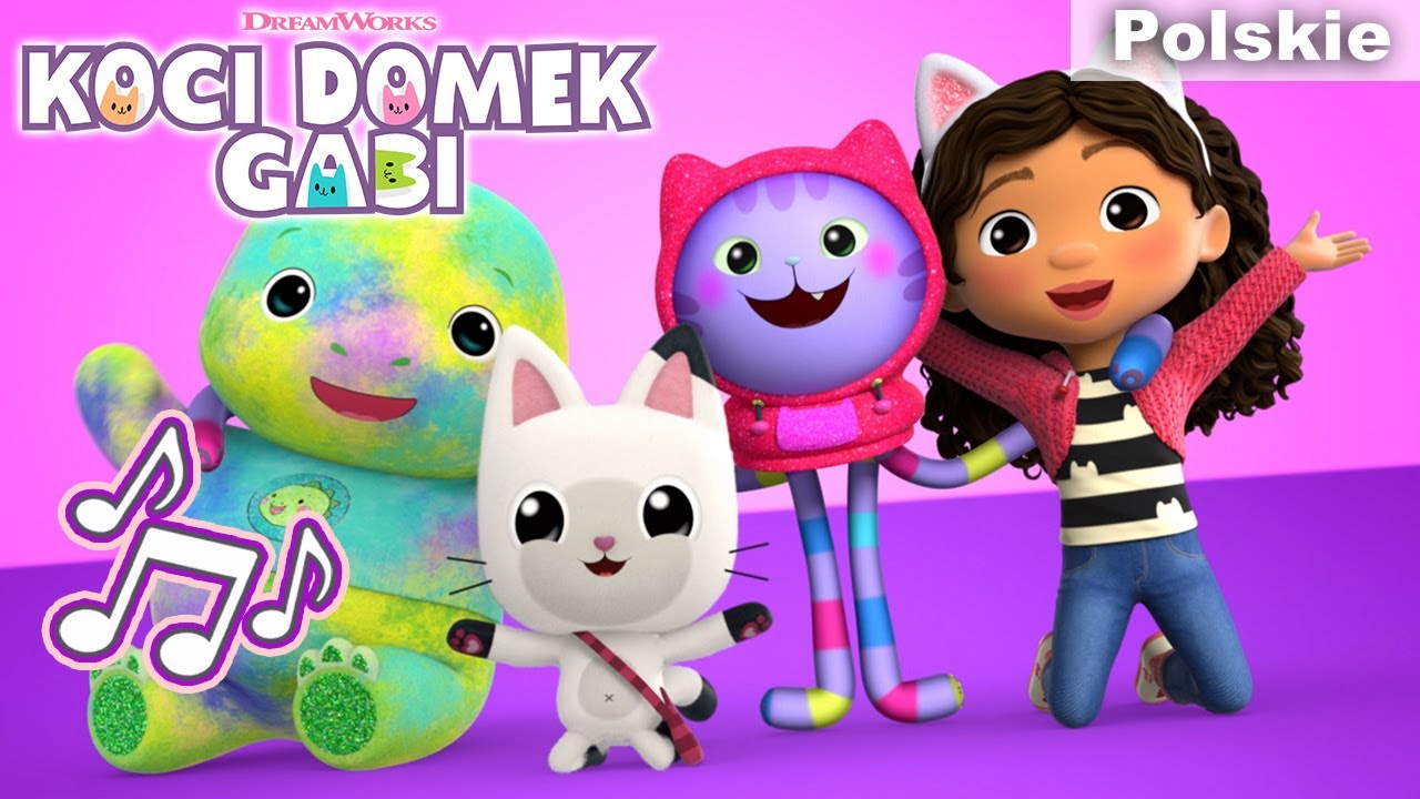 DJ Kocimiętka Kotek Dnia &ndash; &bdquo;Rośnij tak&rdquo; | KOCI DOMEK GABI | Netflix