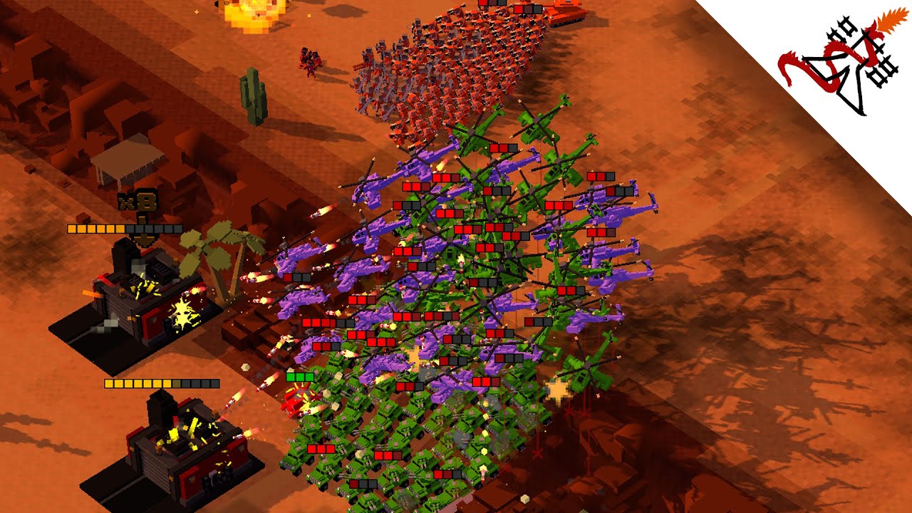 8 Bit Armies - 4vs4 HIGHEST TREASON | Multiplayer Gameplay
