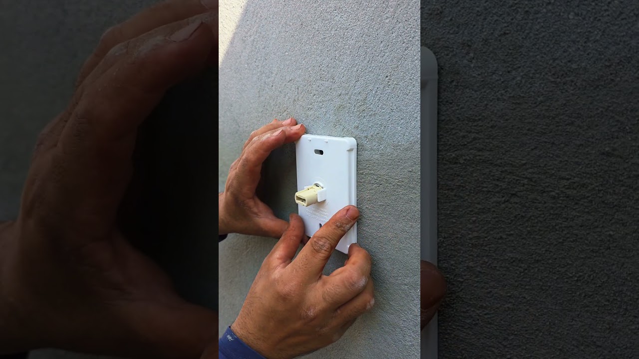 jeito mais facil de instalar arandela #pedreiro #obra