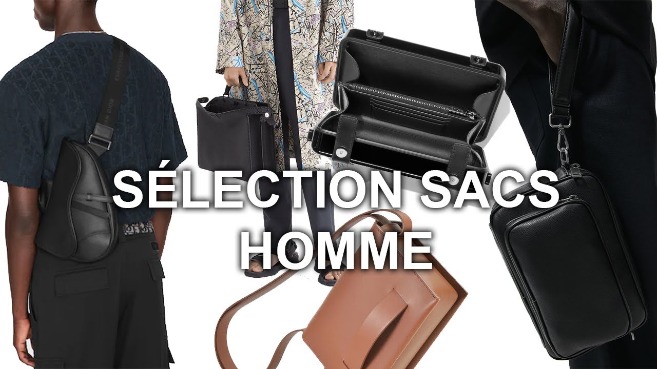 SÉLECTION SACS MODE HOMME