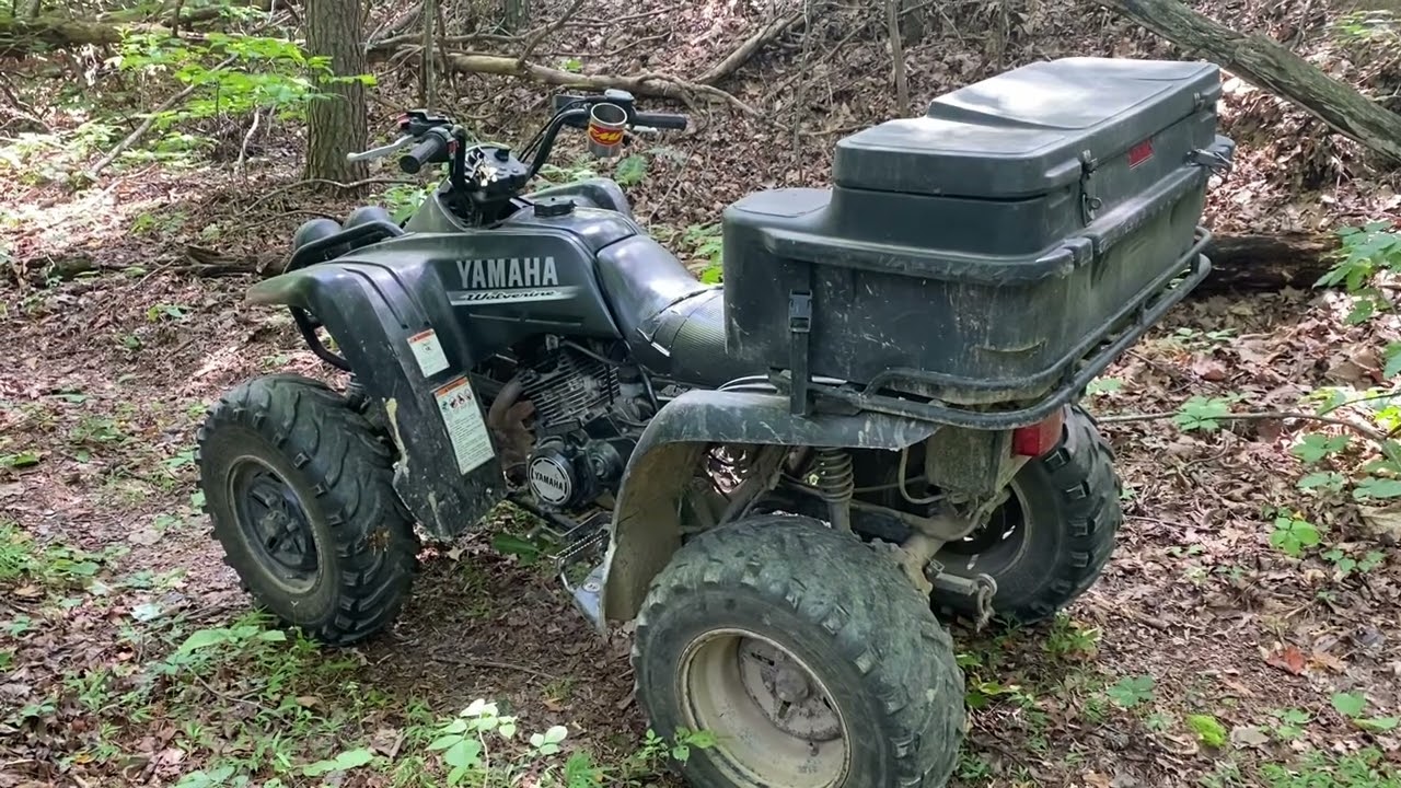 Yamaha Wolverine 350 4x4 on the trails