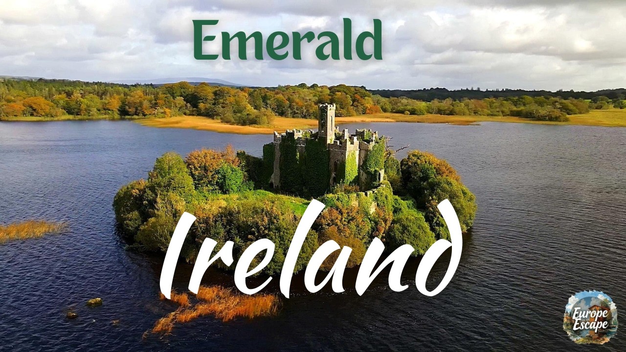 The Beauty of Ireland 🇮🇪 Relaxing Celtic Music & Real Footage of Stunning Landscapes