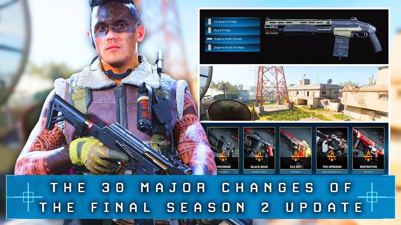 Call of Duty WARZONE: 30 BIG CHANGES In the Final Update of Season 2 (MW Update 1.18)