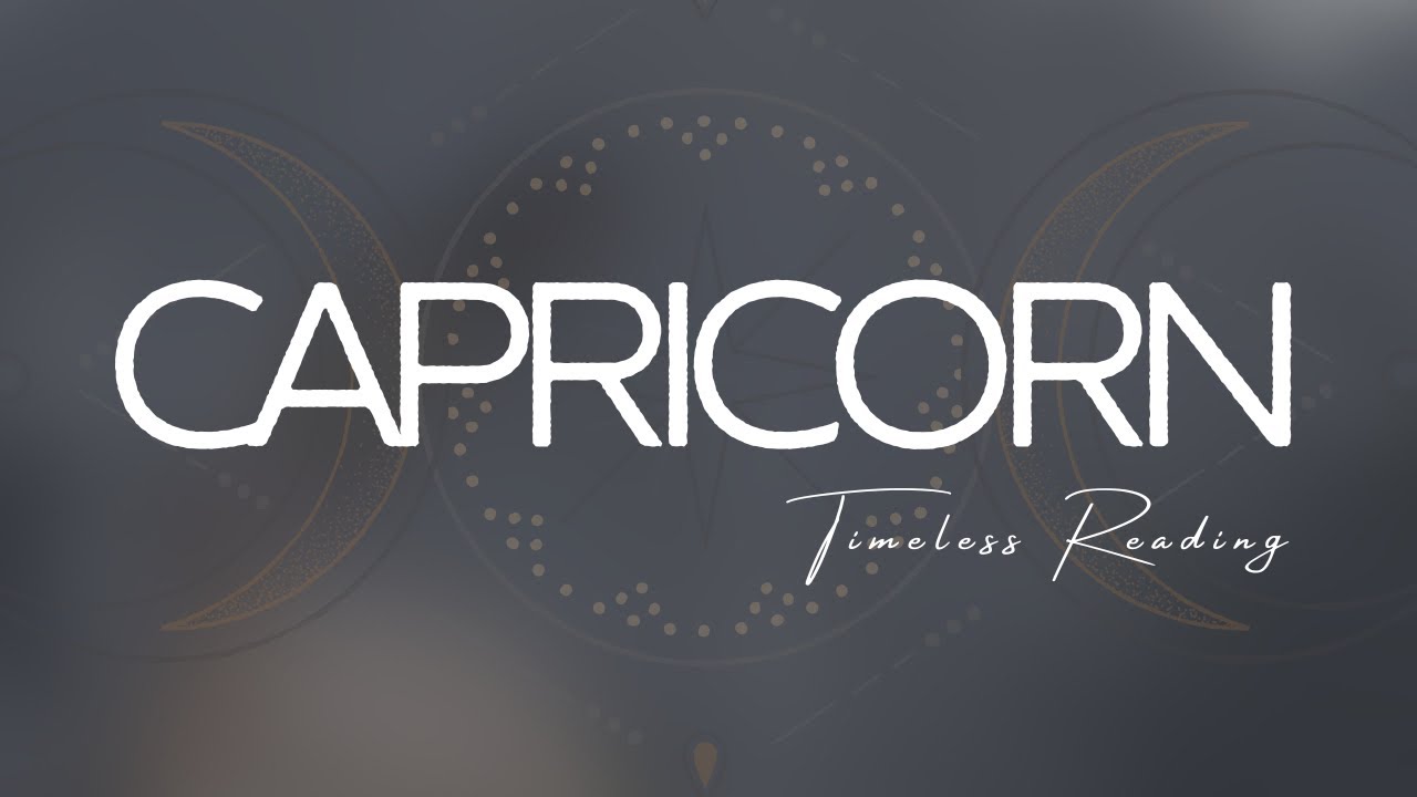 CAPRICORN 🌑✨ Someone You Are DETACHING From RIGHT NOW! 💫 *Timeless* Tarot Love Reading