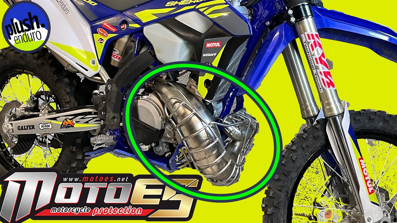 2022 Sherco 300 SE Factory - MOTOES Pipe Guard!