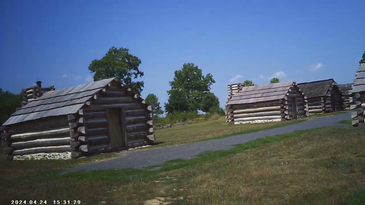 A Hot Summer day In Pennsylvania Taking a walk through the Valley Forge National Historical Park 