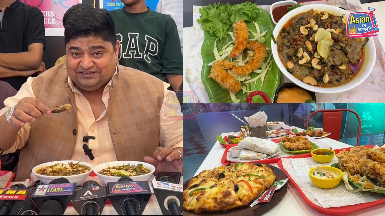 Actor & Comedian Akbar Bin Tabar Visited Al Baik Restaurant at Shalibanda, Hyderabad