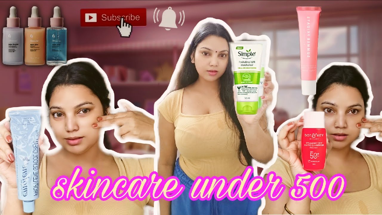 My daly skincare routine || under 500 skincare #skincare #dalyroutine #yt #youtube #skincareroutine 