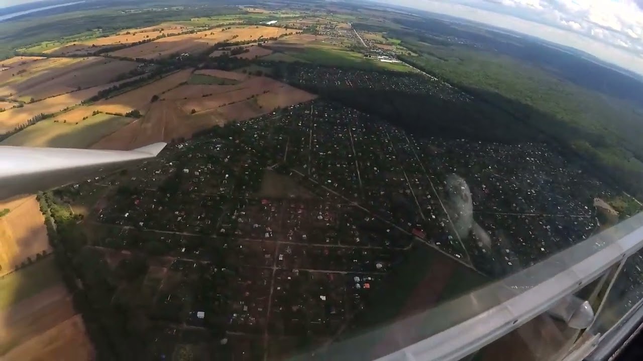 First Glider Outlanding | Pierwsze pole - SZD-30 Pirat