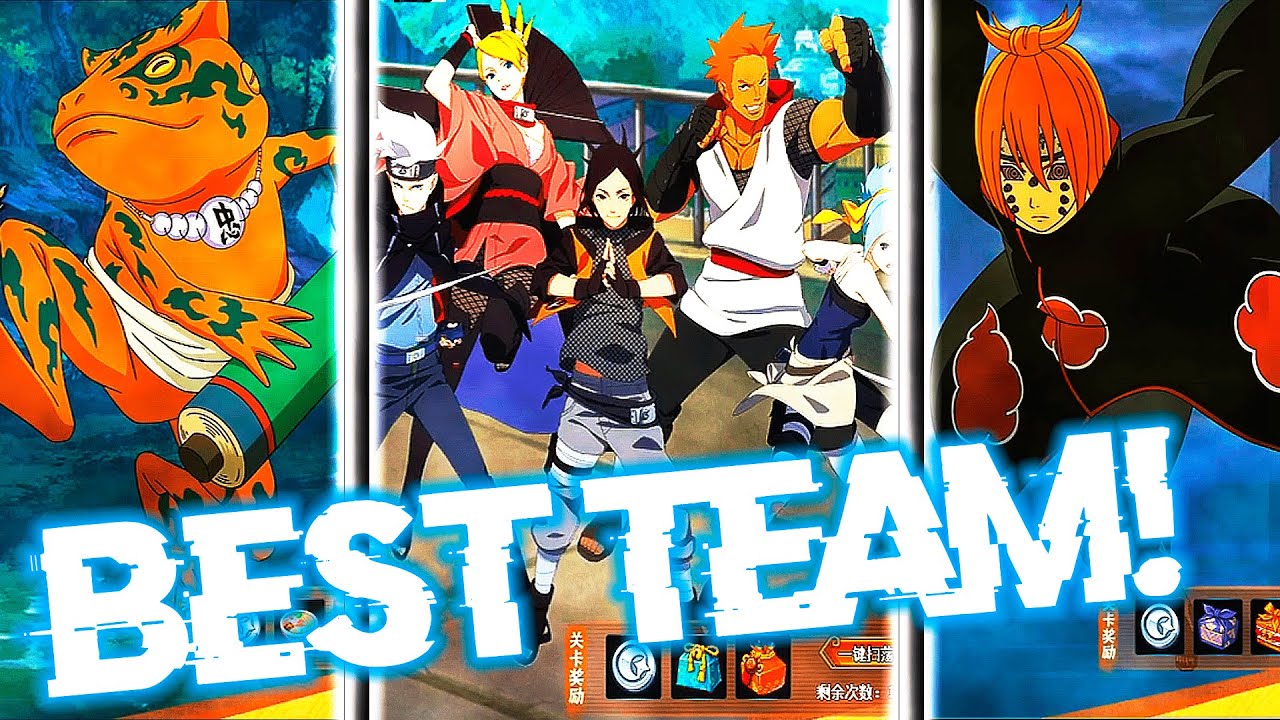 BEST TEAM! In CHINA they use this TEAM to be TOP in the INFINITE ILLUSION | Naruto Online