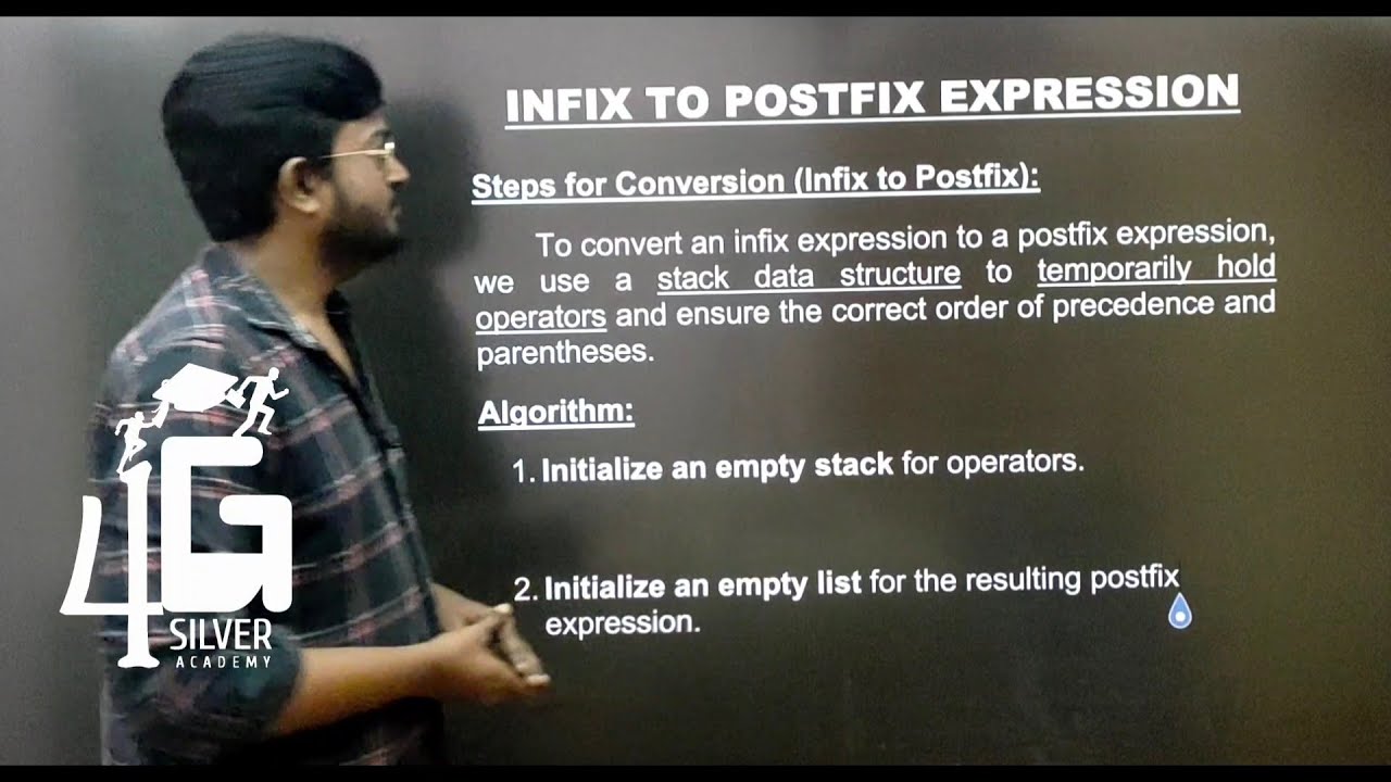 Infix to Postfix Expression in Tamil | Data Structures in Tamil | CS3301