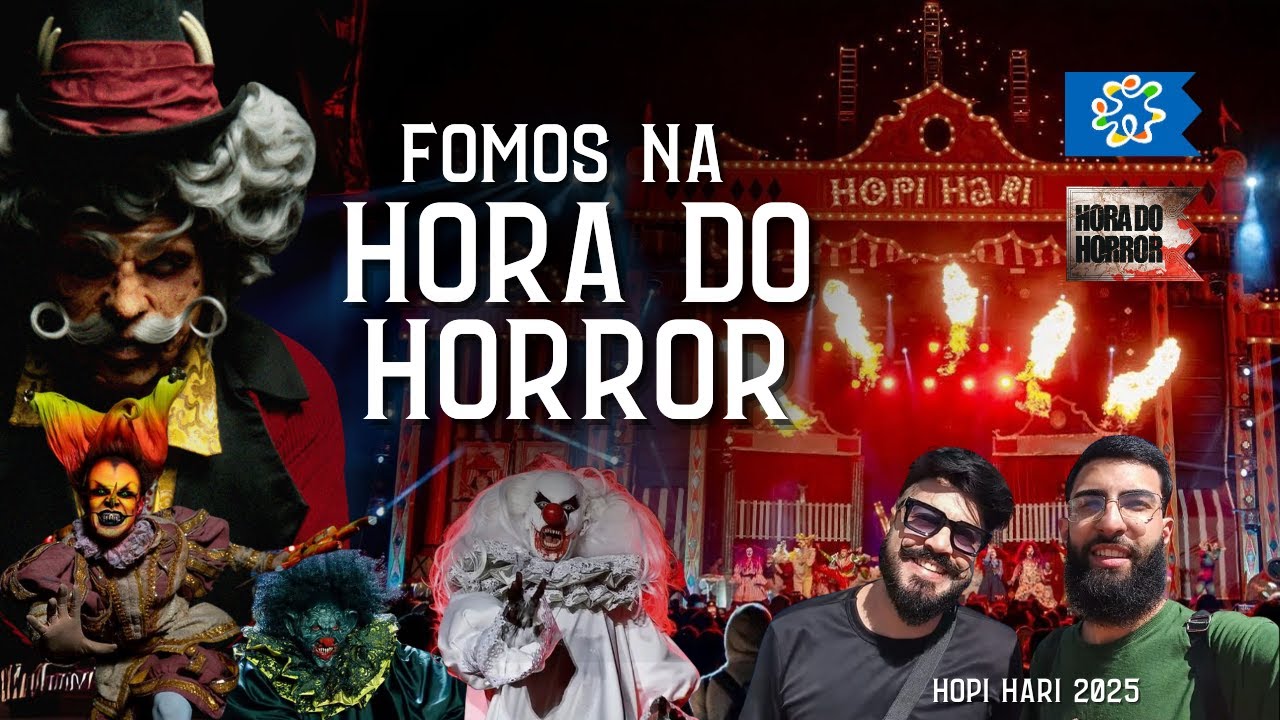 Começou a HORA DO HORROR 2025 no HOPI HARI 