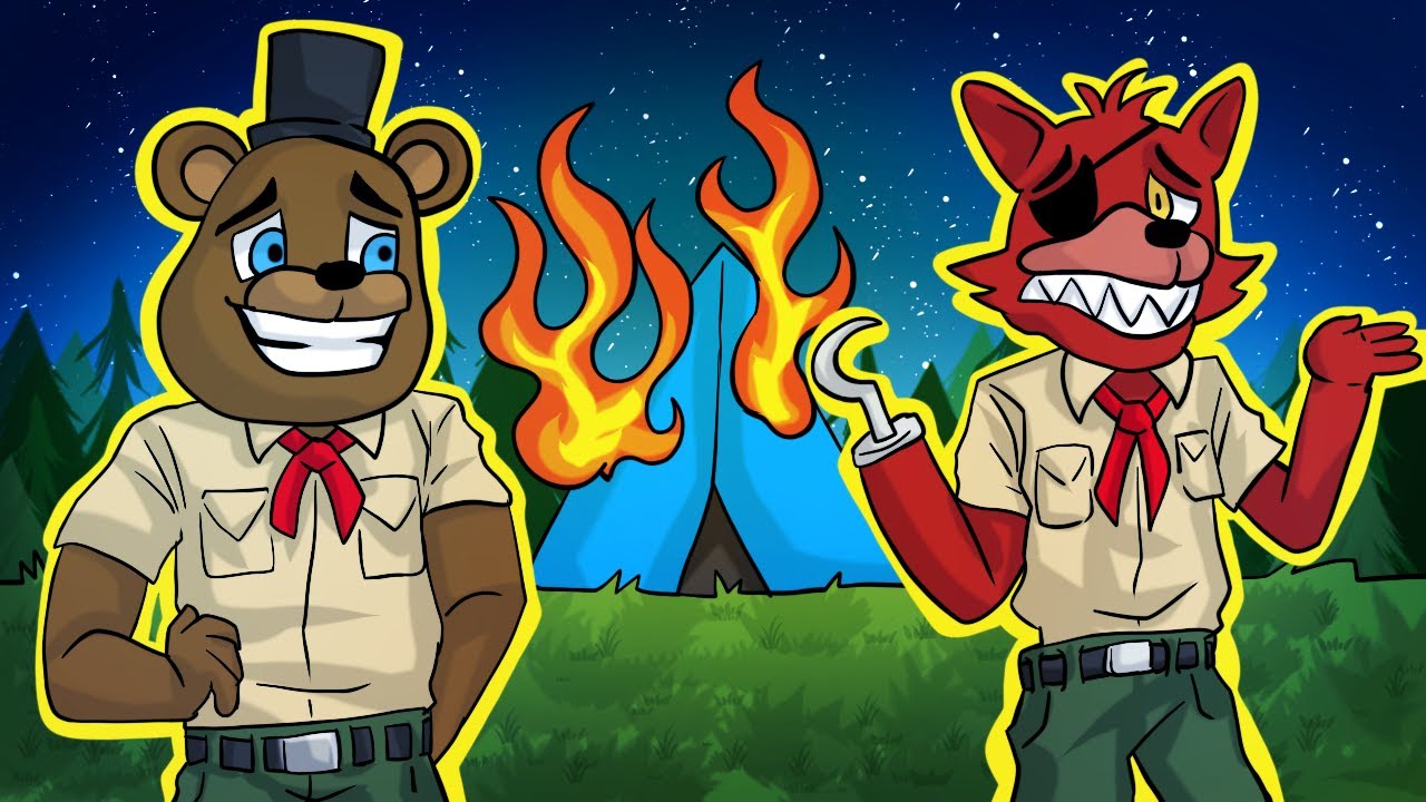 Animatronics Go Camping | Minecraft FNAF Roleplay