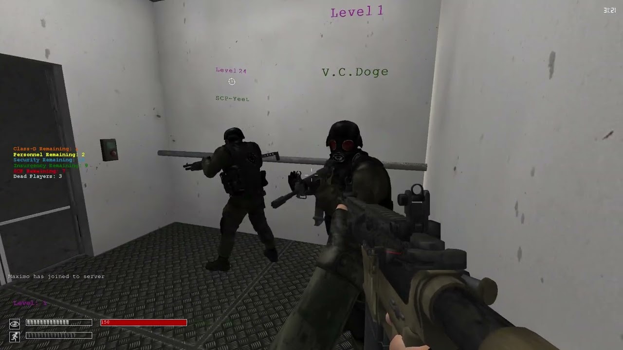 SCP - Containment Breach Multiplayer - 12/22/2022 - No Commentary