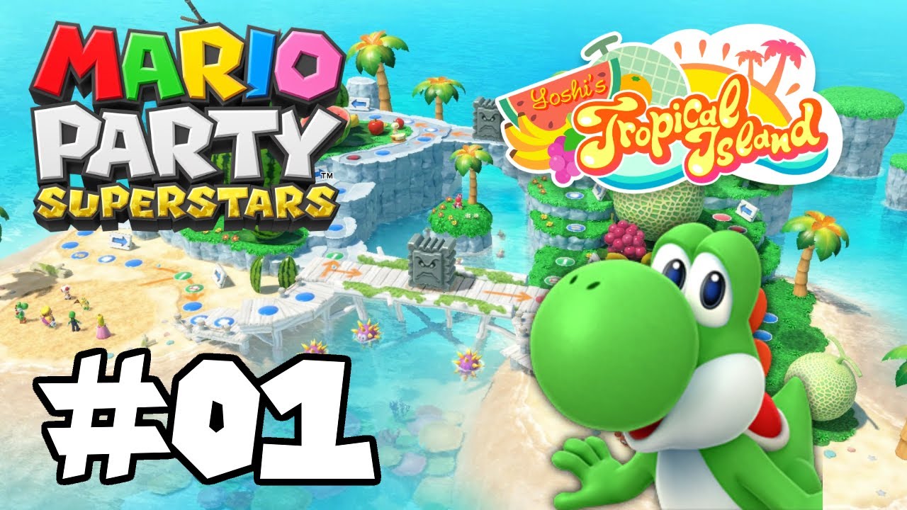 Mario Party Superstars - #01: Yoshi's Tropical Island (Master/15 Turns/Classic Bonus)