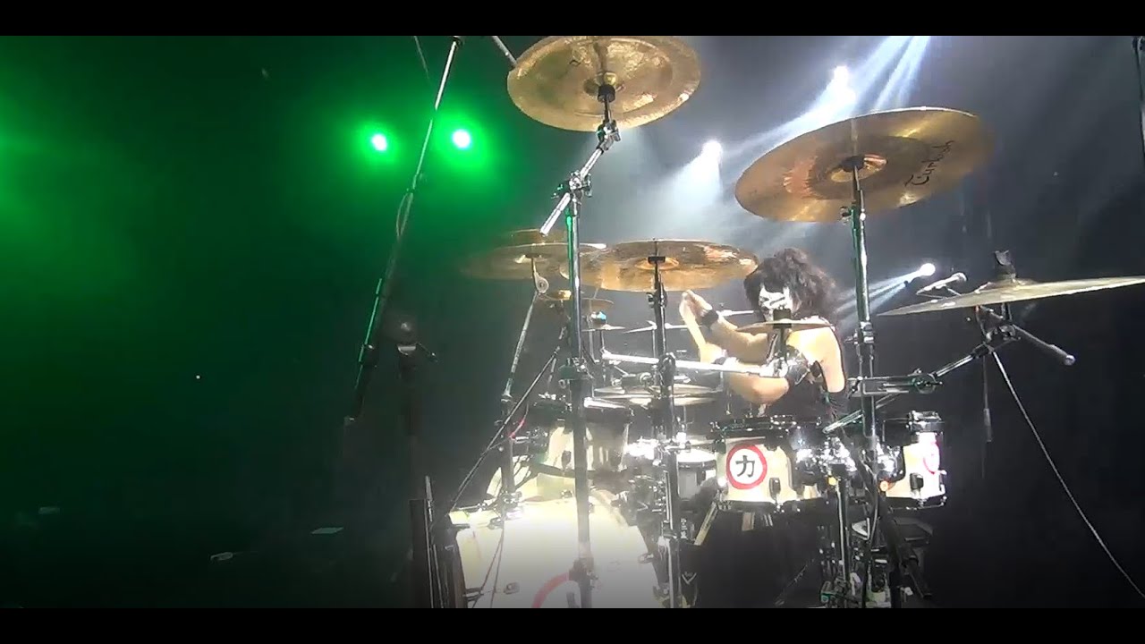 KISS FOREVER BAND Drum Cam, Barba Negra 2020 - Pro Audio - Radek Šikl