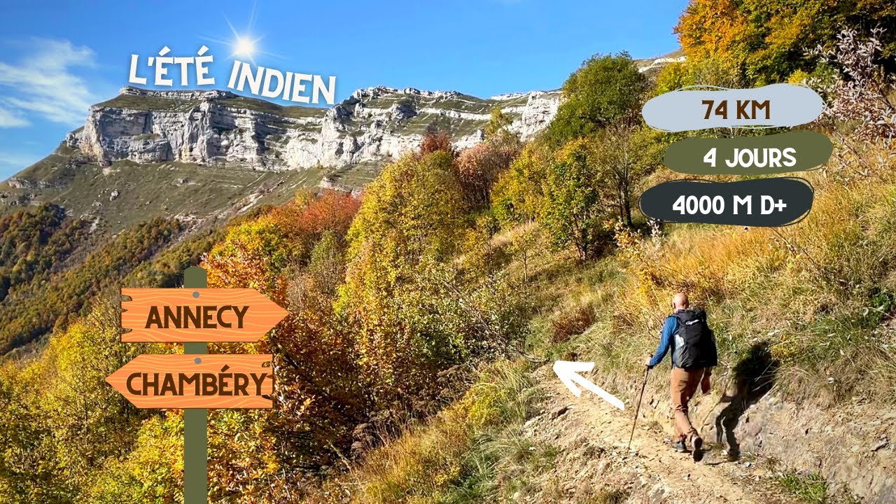 4 jours pour RENTRER &agrave; la maison ! CHAMB&Eacute;RY / ANNECY | Bauges