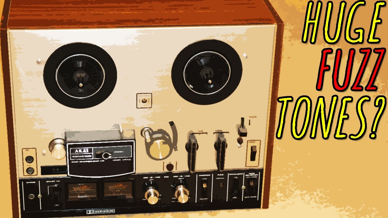 The 24lb Fuzz Box I Never Knew I Had: Akai 4000DB Reel-To-Reel Tape Machine