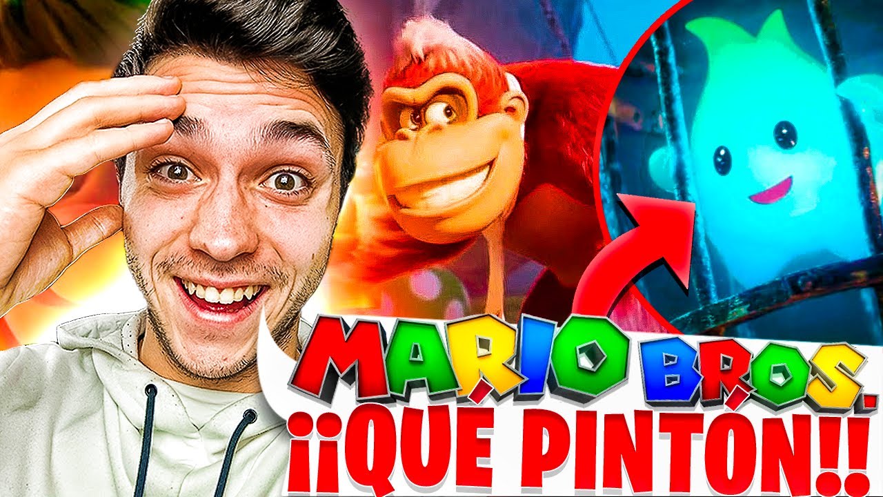 ¡MENUDA PINTAZA! 😱 SUPER MARIO BROS: LA PELÍCULA - REACCIÓN TRÁILER FINAL