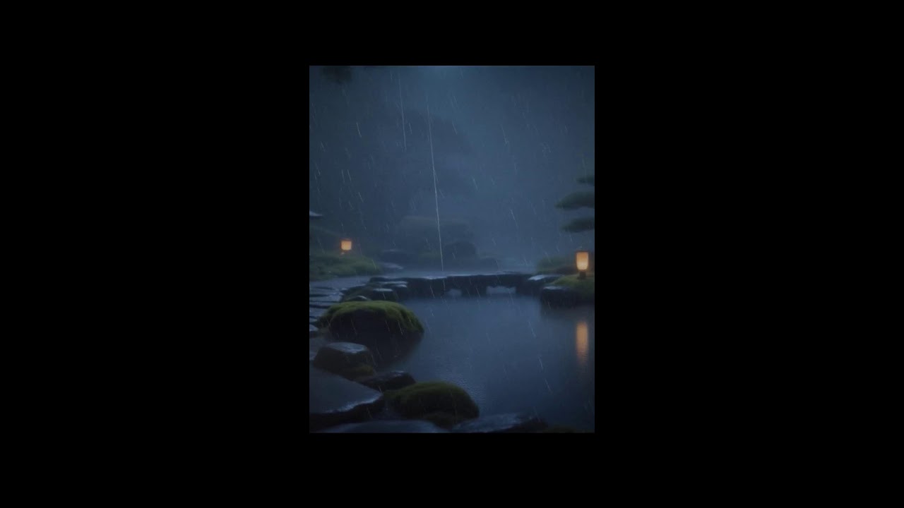 睡眠音楽 | Calm Japanese Music for Sleep | Nhạc thư giãn | Cicada and Soft Rain Sounds Vol. 60